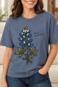 Texas Bluebonnet tee hero
